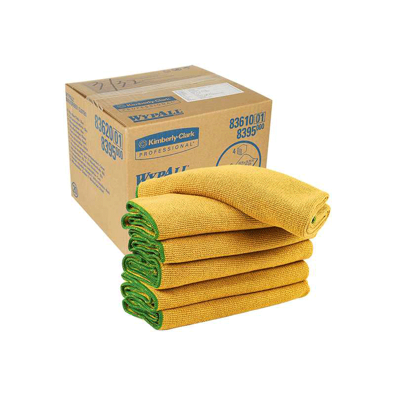 金佰利83610WypAll勁拭超細(xì)纖維擦拭布(黃色)圖片4