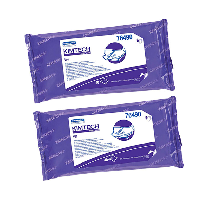 金佰利76490Kimtech金特PURE W4預(yù)浸潤擦拭布圖片2
