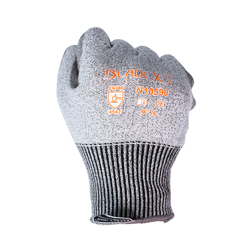 賽立特N10590-10PU涂層5級防割手套圖片1