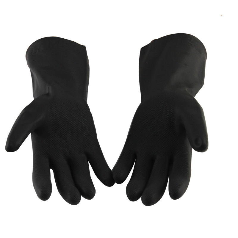 MAPA Techni-Mix415-6天然乳膠植絨手套圖片3