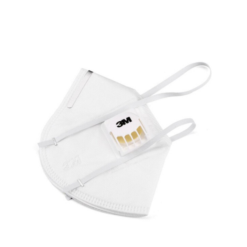 3M9002V KN90折疊式帶閥防塵口罩圖片2