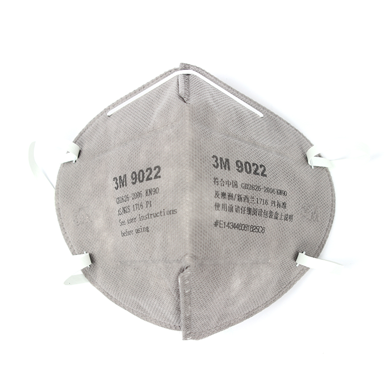 3M 9022折疊式顆粒物防護口罩圖片3