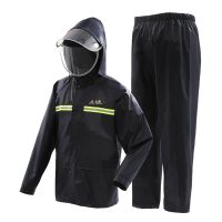 天堂N211-7AP雙帽檐套裝雨衣圖片3