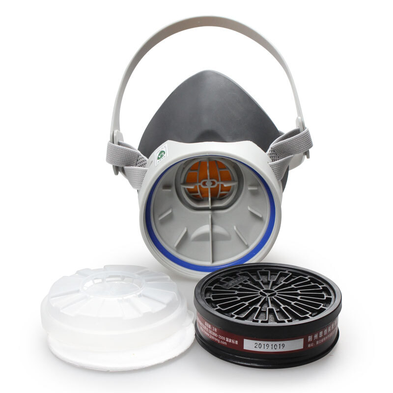 思創ST-FDLX橡膠半面罩防毒面具圖片1