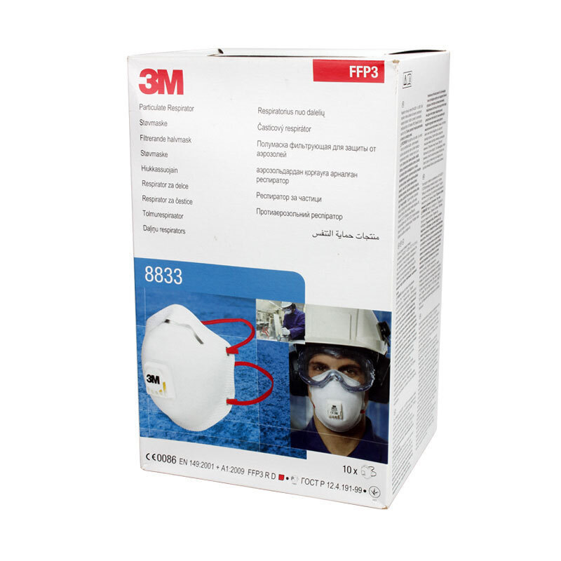 3M 8833FFP3防護口罩圖片4