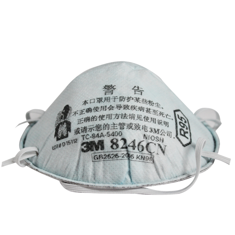 3M8246R95酸性氣體異味及顆粒物防護口罩圖片1