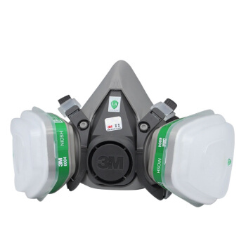 3M6200防氨氣防毒面具圖片2