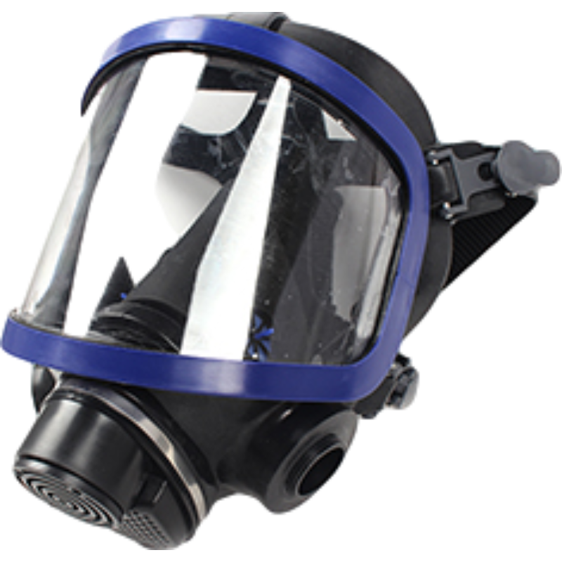 南核9006硅膠雙濾盒全面罩防毒面具圖片1 南核9006硅膠雙濾盒全面罩防毒面具圖片1