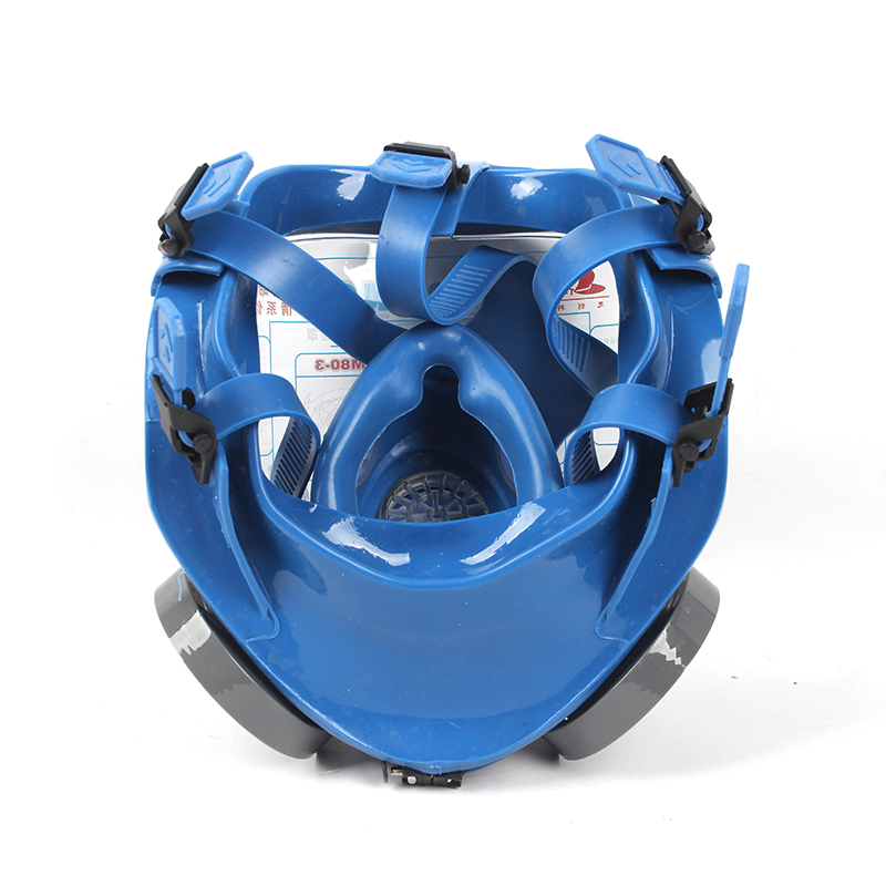 思創ST-M80-3硅膠大視野防毒面具（圓形濾毒盒）圖片1