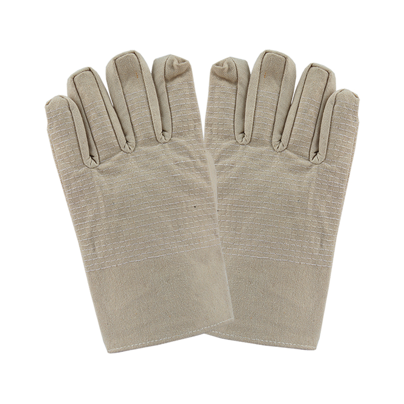 君御7324黃甲24道線帆布手套圖片3