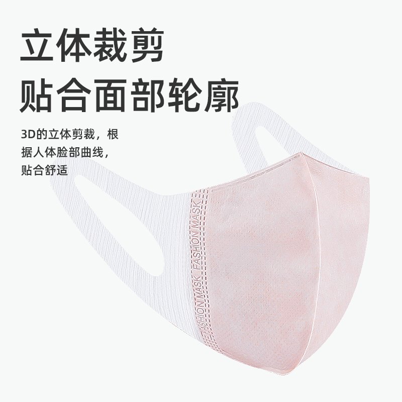 大勝3D立體兒童一次性口罩圖片3