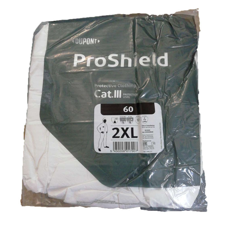 杜邦ProShield60 P6127SWH00防護(hù)服白色D級(jí)防塵防護(hù)服圖片3 杜邦ProShield60 P6127SWH00防護(hù)服白色D級(jí)防塵防護(hù)服圖片3