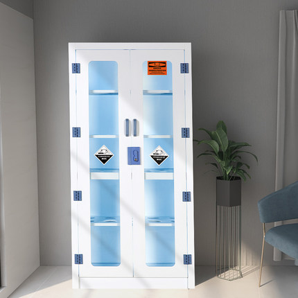 PP酸堿柜實驗室化學(xué)藥品安全柜圖片3