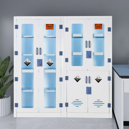 PP酸堿柜實驗室化學(xué)藥品安全柜圖片2