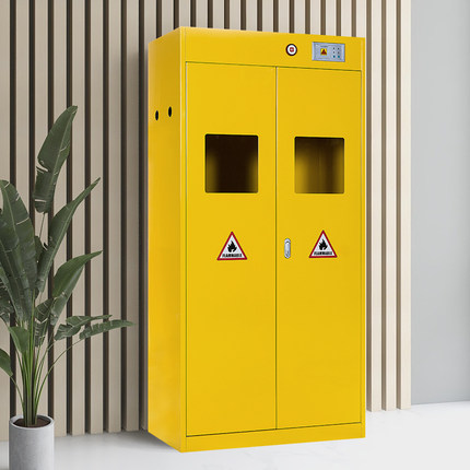 全鋼防爆氣瓶柜安全柜圖片1