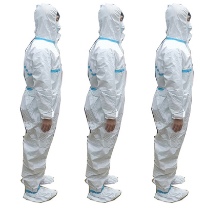 東貝連腳式醫用防護服圖片2 東貝連腳式醫用防護服圖片2