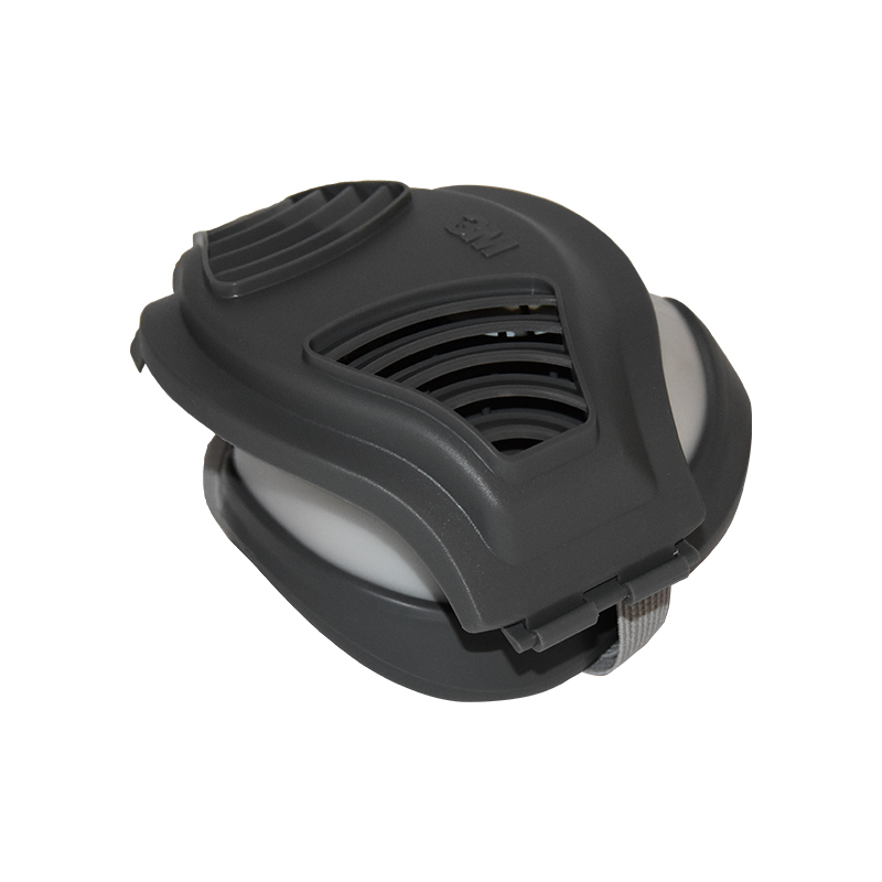 3M1212顆粒物呼吸防護(hù)套裝橡膠防塵面具圖片2