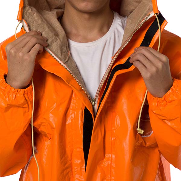 杜邦Tychem6000FR TP198T OR阻燃防化服C級(jí)化學(xué)防護(hù)服橘色圖片1 杜邦Tychem6000FR TP198T OR阻燃防化服C級(jí)化學(xué)防護(hù)服橘色圖片1