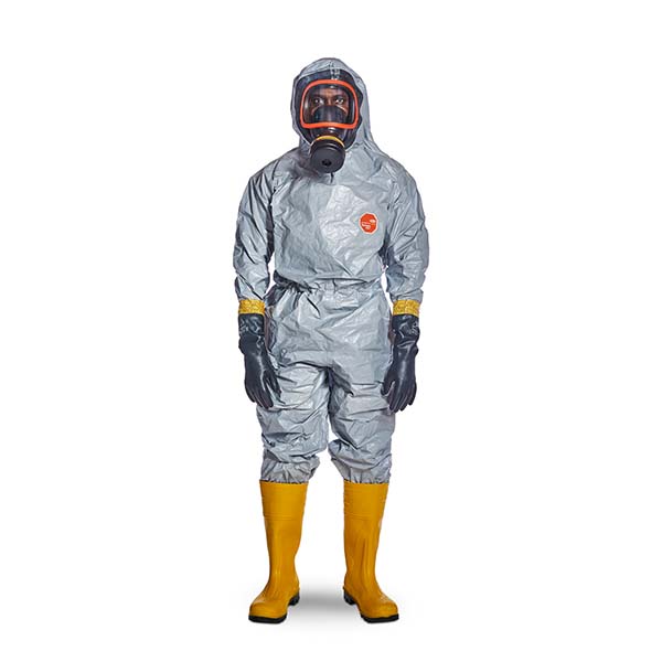 杜邦Tychem6000F face seal防化服C級化學(xué)防護服TF611T圖片1