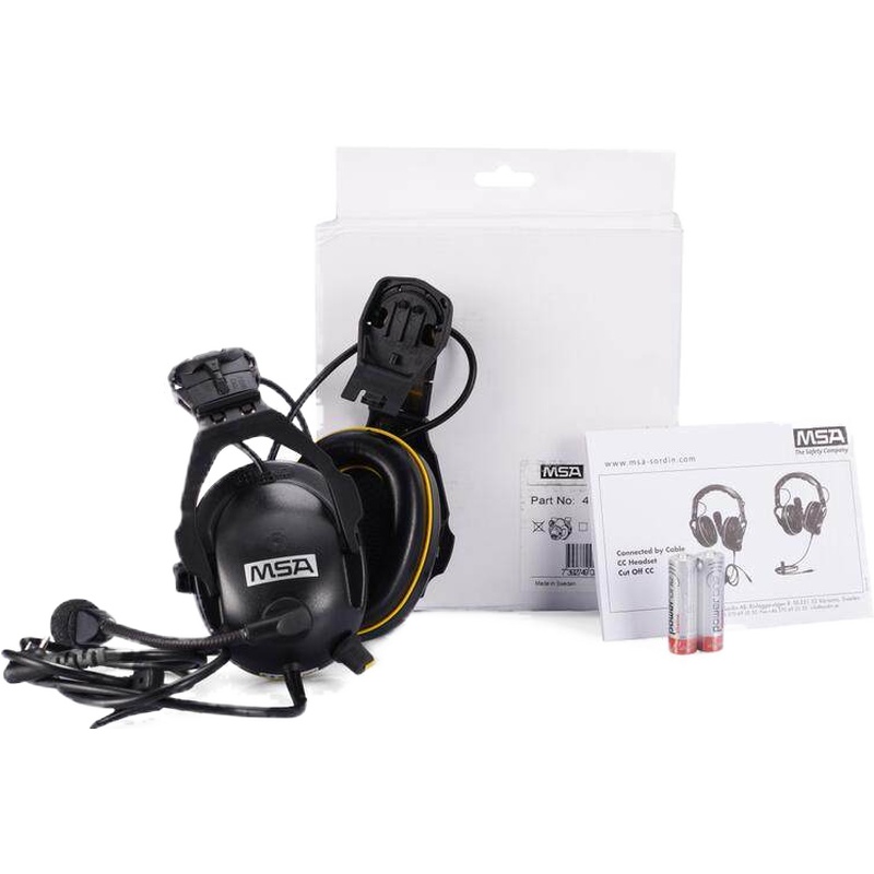 梅思安SOR41532有線型電子防噪音標準耳罩(帽盔式)-M圖片1 梅思安SOR41532有線型電子防噪音標準耳罩(帽盔式)-M圖片1