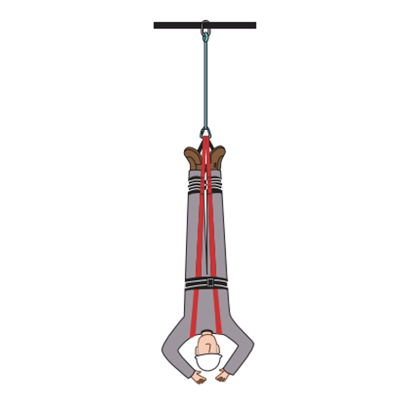 代爾塔501033倒置式救援安全帶圖片1