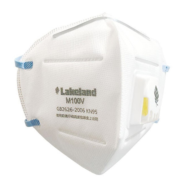 雷克蘭M100V （工業裝）帶呼吸閥防塵口罩圖片3
