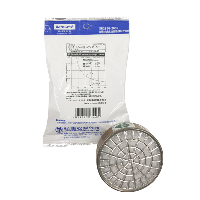 重松CCA-104N2/OV P-A-1濾毒盒圖片1