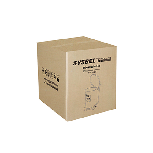 西斯貝爾WA8109100Y黃色防火垃圾桶圖片3