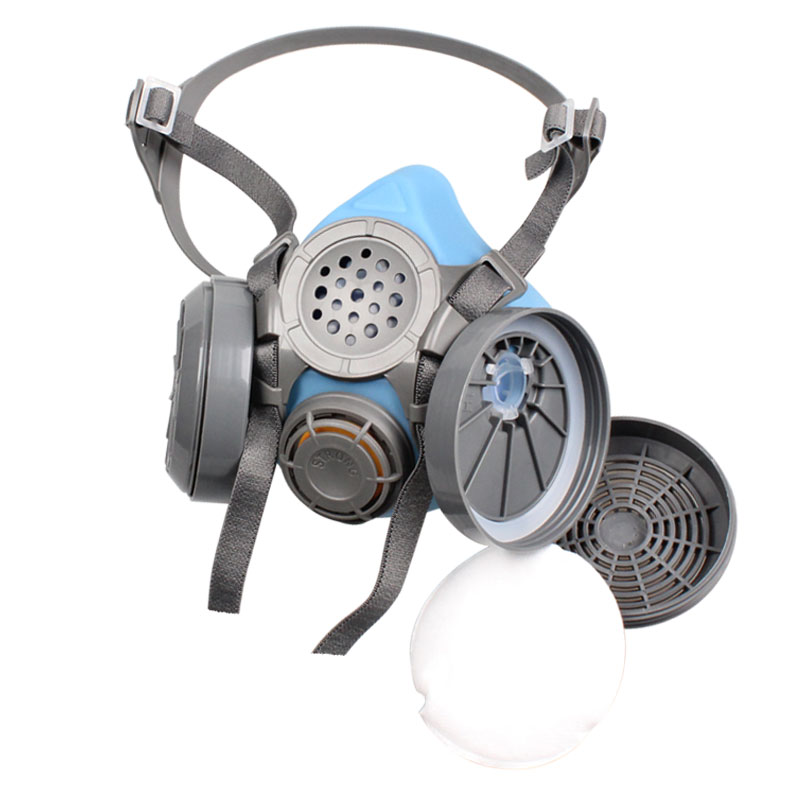 思創(chuàng)ST-M50G-1A硅膠雙罐防塵面具圖片5