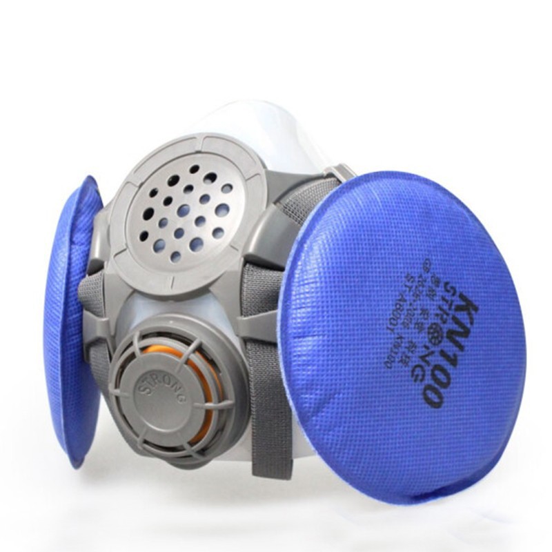 思創(chuàng)ST-M50G-3A硅膠雙罐防塵面具圖片1