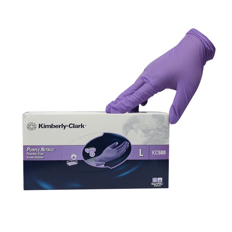 金佰利55081紫色一次性丁腈手套圖片3