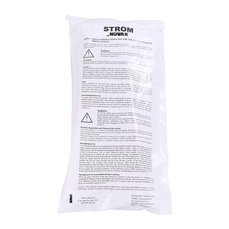 誠格E0-LORG-S280 0級工業(yè)款絕緣手套圖片6 誠格E0-LORG-S280 0級工業(yè)款絕緣手套圖片6