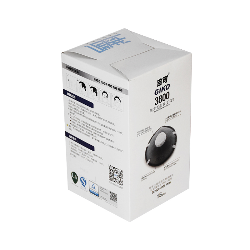 吉可3800活性碳防塵口罩圖片4