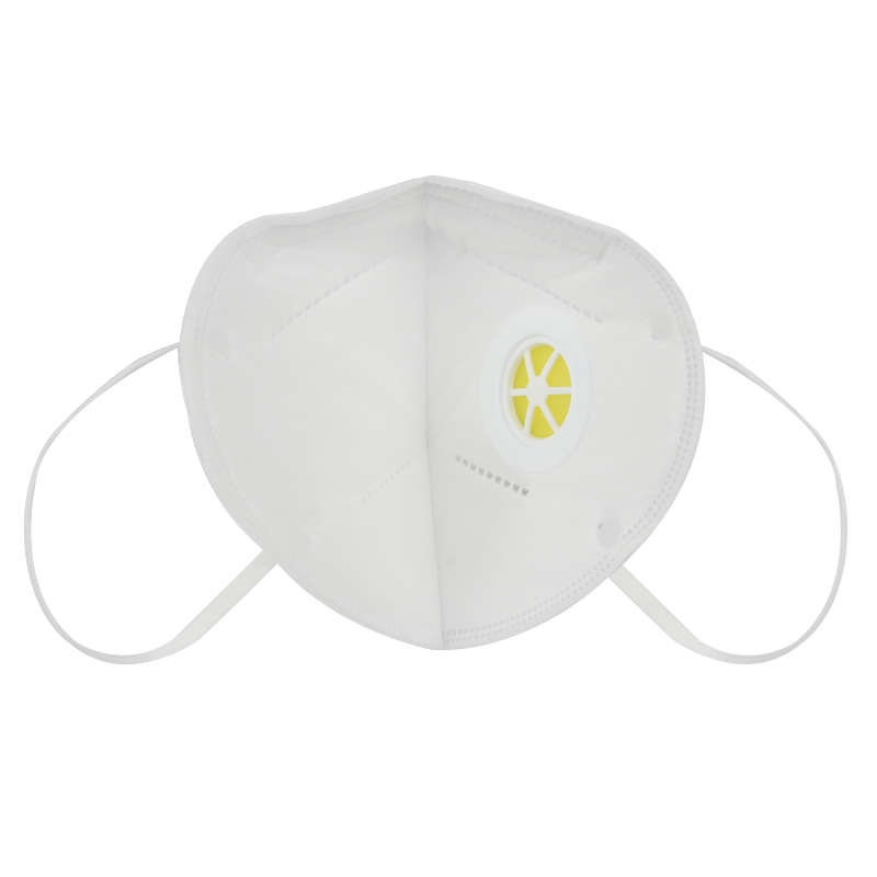 冠樺8860V折疊帶閥耳帶式KN90防塵口罩圖片3