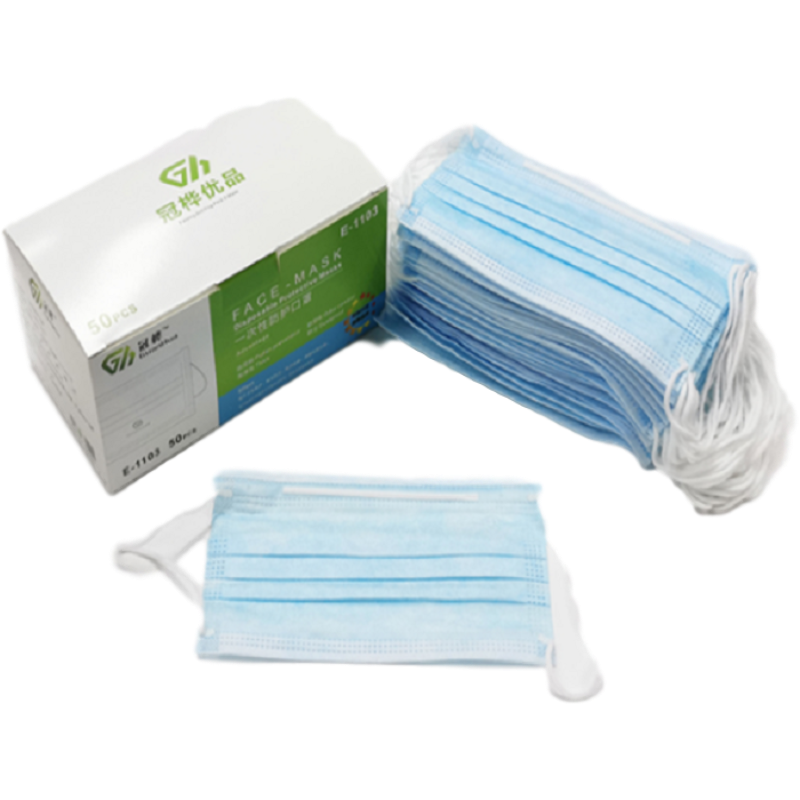 冠樺1103一次性平面口罩圖片4 冠樺1103一次性平面口罩圖片4