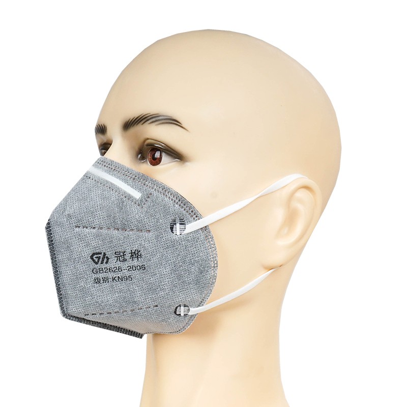 冠樺8861SV活性炭帶閥耳帶式KN95防塵口罩圖片4