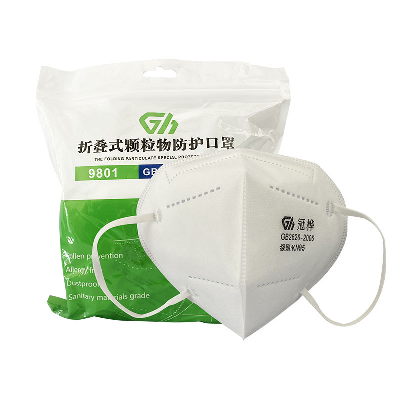 冠樺9801折疊耳帶式KN95防塵口罩圖片2 冠樺9801折疊耳帶式KN95防塵口罩圖片2