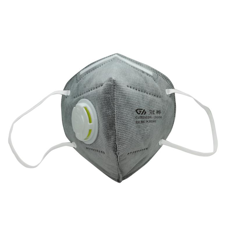 冠樺8860SV活性炭帶閥耳帶式KN90防塵口罩圖片4