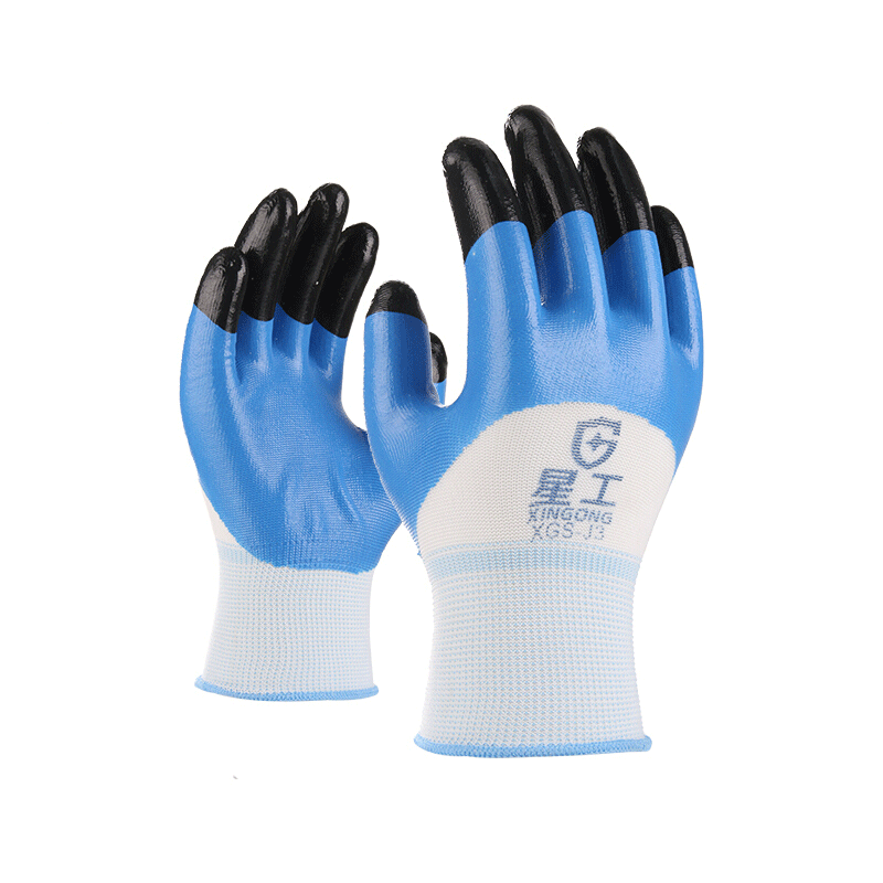 星工XGS-J3防滑耐磨防油丁腈手套圖片4