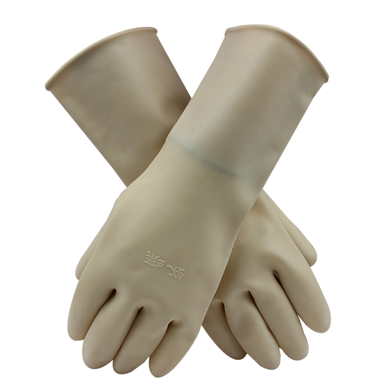 威蝶31B白色加厚乳膠手套圖片1