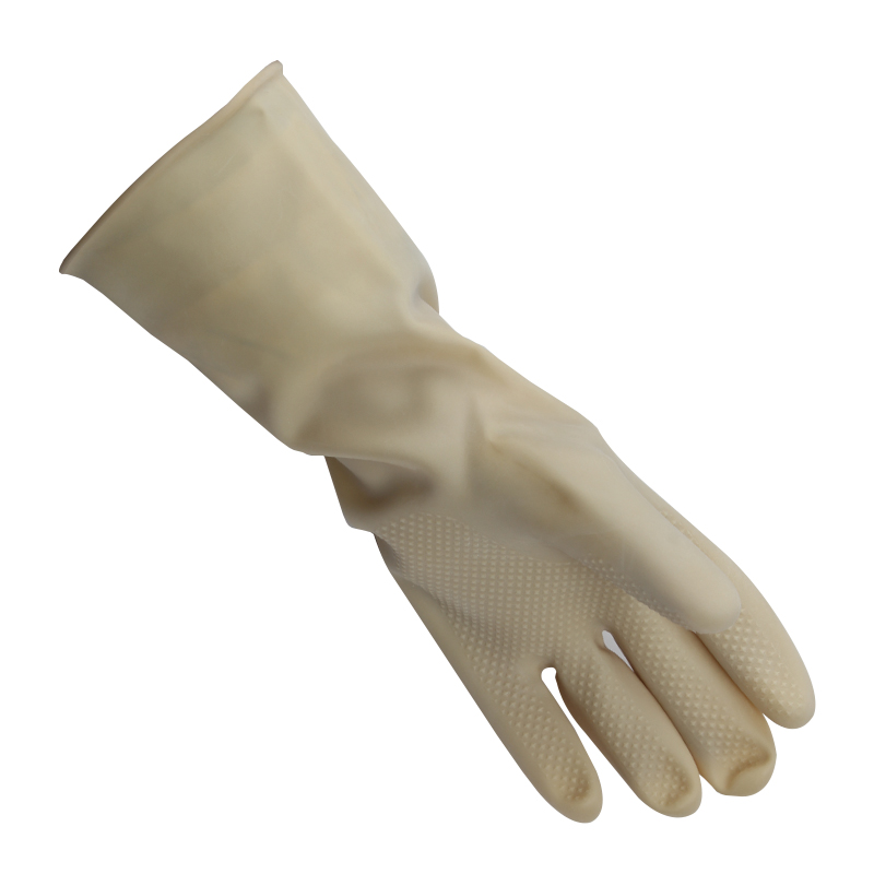 威蝶45B白色加厚乳膠手套圖片2