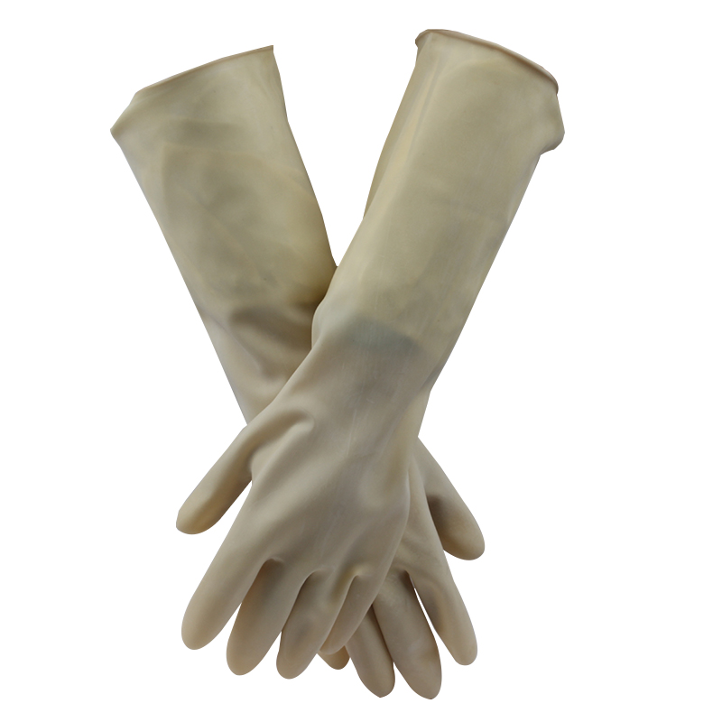 威蝶55B白色加厚乳膠手套圖片1 威蝶55B白色加厚乳膠手套圖片1