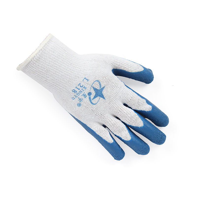 星宇L218紗線皺紋勞保手套圖片4
