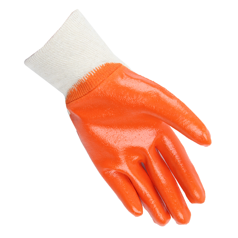 星宇N808針織棉布丁腈半浸勞保手套圖片1 星宇N808針織棉布丁腈半浸勞保手套圖片1