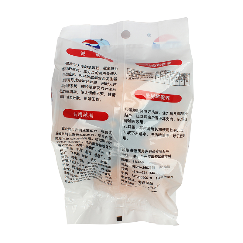 以勒0406型便攜式防噪聲耳罩圖片5