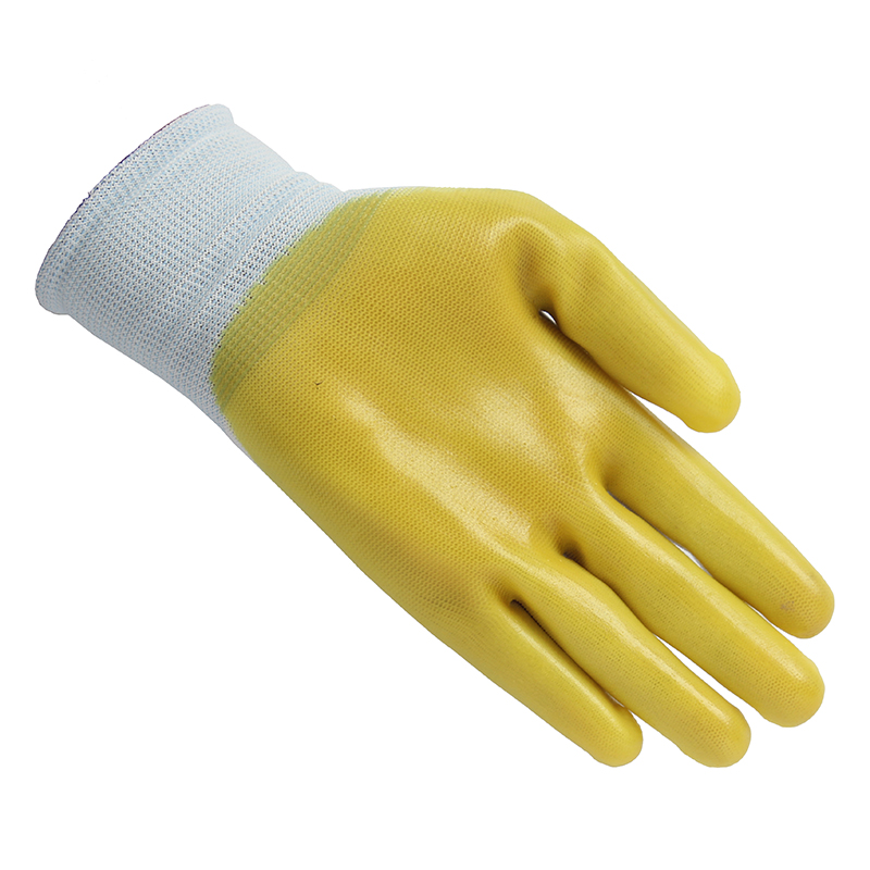 星宇P508白尼龍PVC勞保手套圖片1