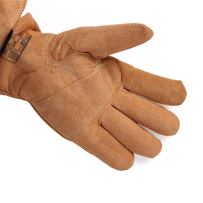 威特仕10-2266-M絨面豬青皮勞保手套圖片1 威特仕10-2266-M絨面豬青皮勞保手套圖片1