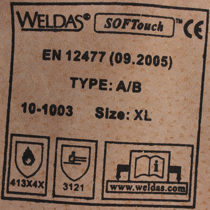 威特仕10-1003-M絨面豬青皮款焊工手套圖片4 威特仕10-1003-M絨面豬青皮款焊工手套圖片4