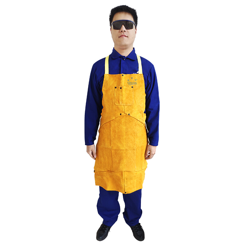 威特仕44-2136皮護胸防火阻燃圍裙圖片1 威特仕44-2136皮護胸防火阻燃圍裙圖片1