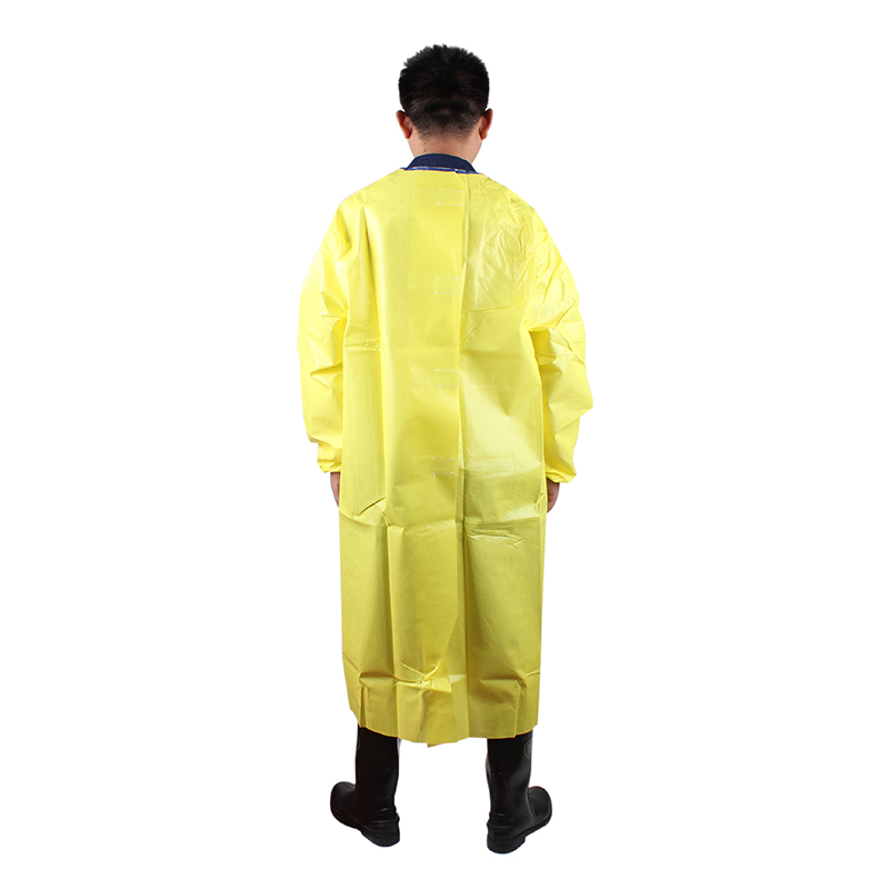 微護佳3000黃色YE30-W-99-214-00帶袖防化圍裙圖片4